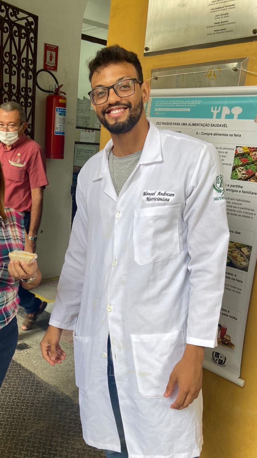 Nutricionista Manoel Andreson Bezerra Nascimento